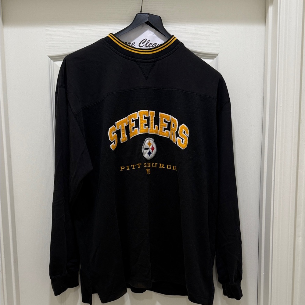 NFL Pittsburgh Steelers Black Crewneck Sweater